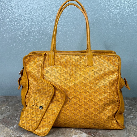 Goyard Handbags - Goyard goyardine sac hardy tote bag